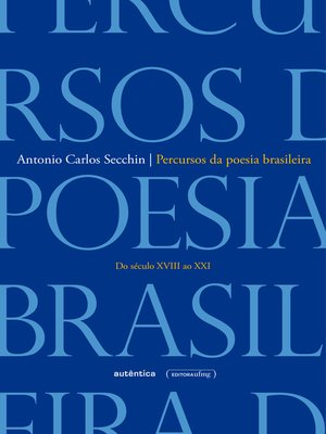 cover image of Percursos da poesia brasileira
